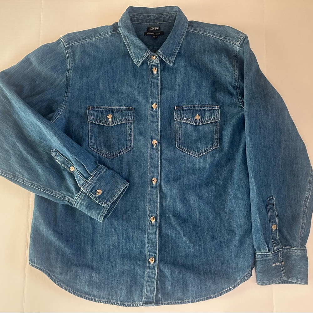 J. Crew Classic Denim Shirt